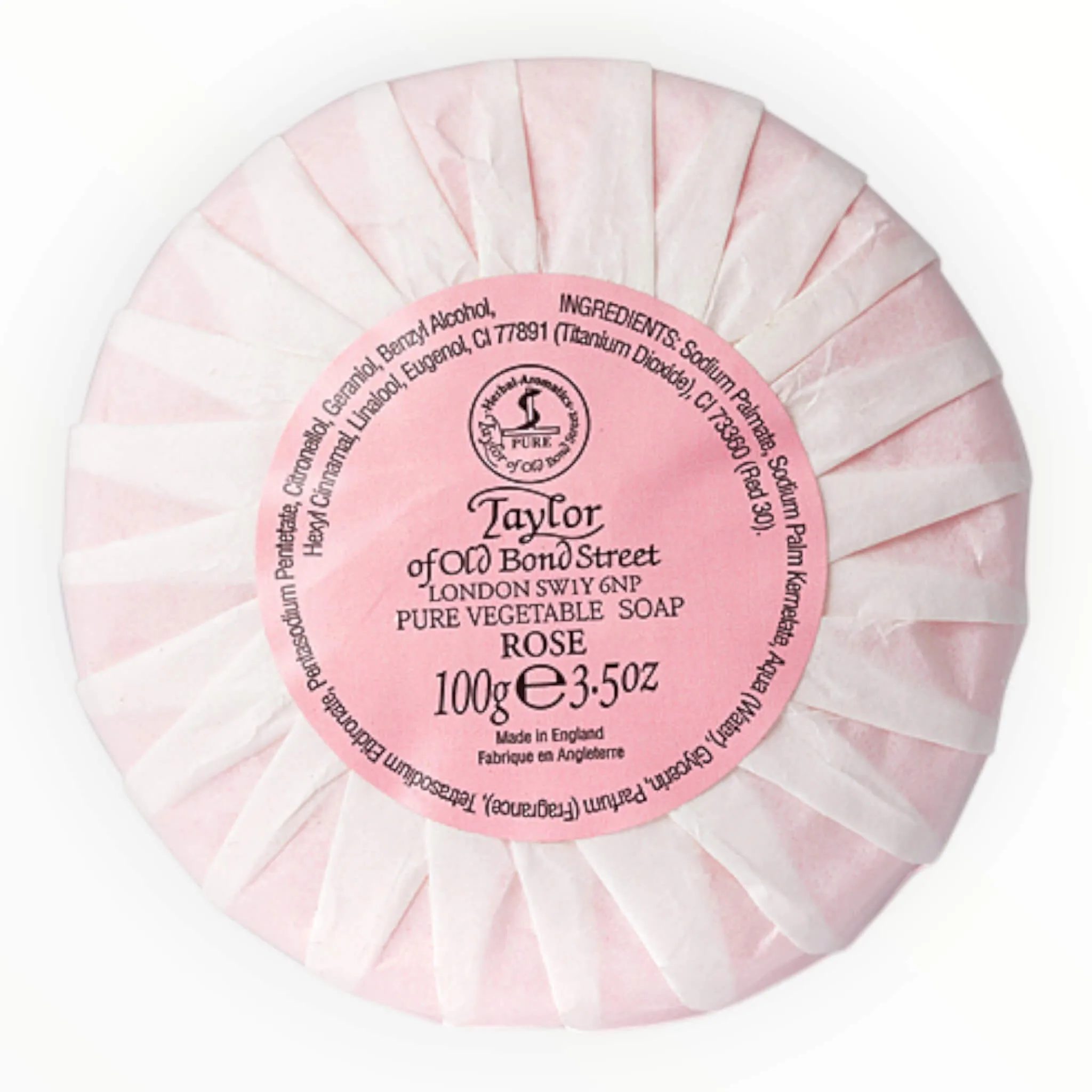 Taylor Of Old Bond Street Håndsæbe, Rose, 100 gr.