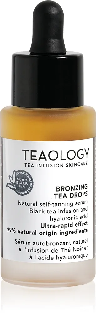 Teaology Bronzing Tea Drops Droppar för brun-utan-sol 30 ml