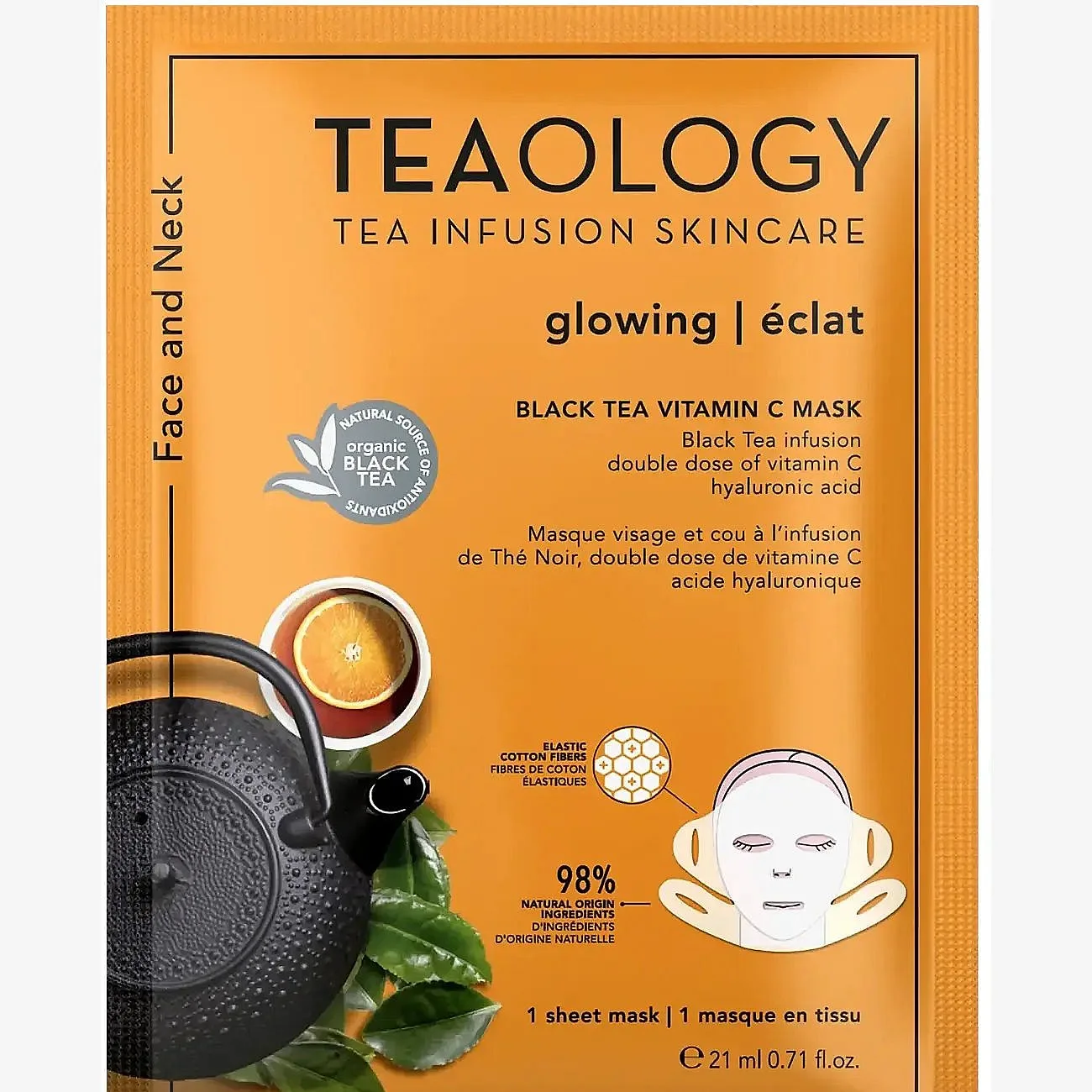 Teaology Face Mask Vitamin C Arkmask med vitamin C 21 ml
