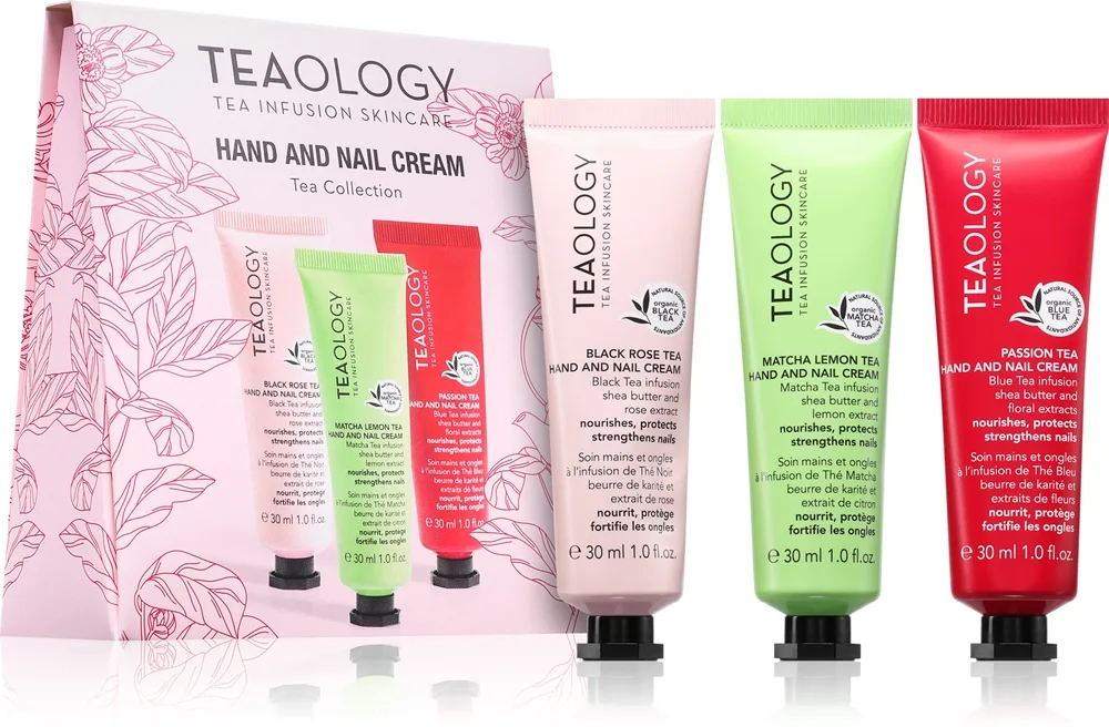 Teaology Hand and Nail Cream Set Presentförpackning för händer och naglar
