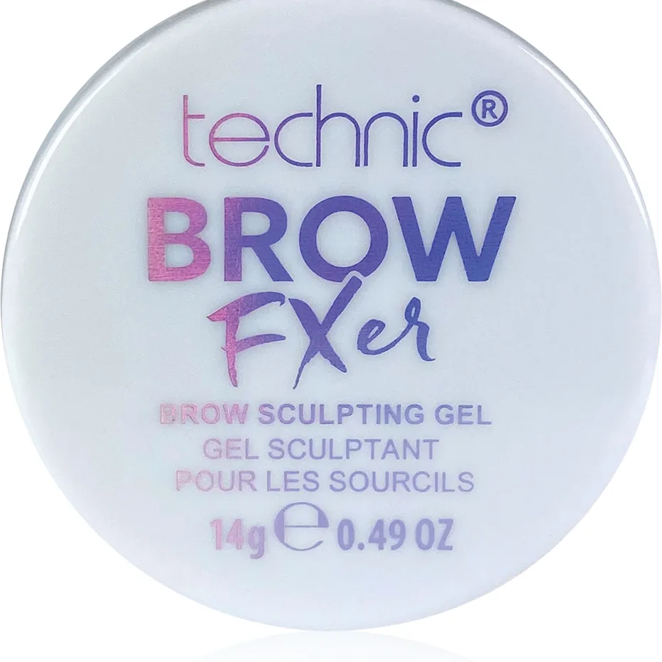 Technic Cosmetics Brow Fixer Transparent fixerande gel för ögonbryn 14 g