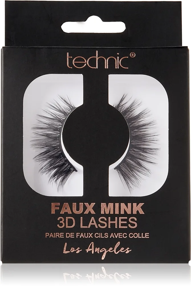 Technic Cosmetics Faux Mink tekoripset Los Angeles 1 pari