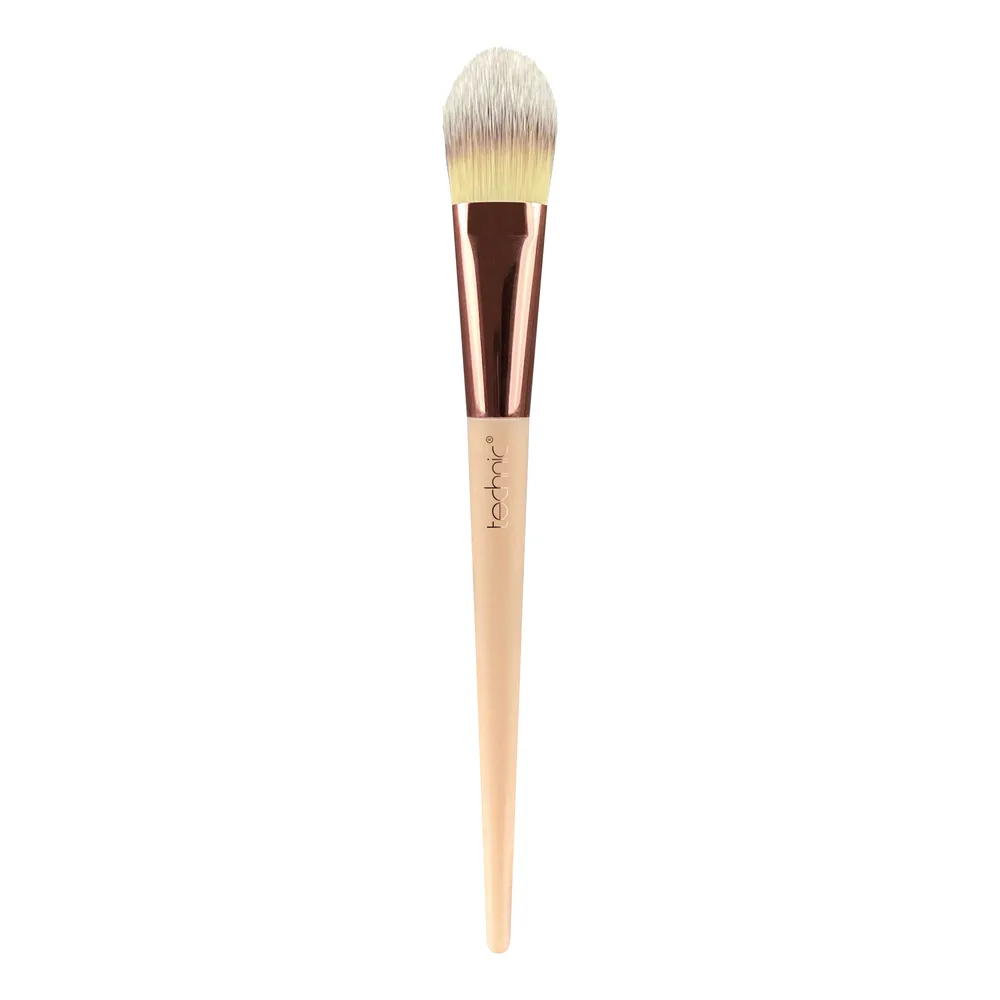 Technic Cosmetics Foundation Brush Foundation og concealerbørste 1 stk.