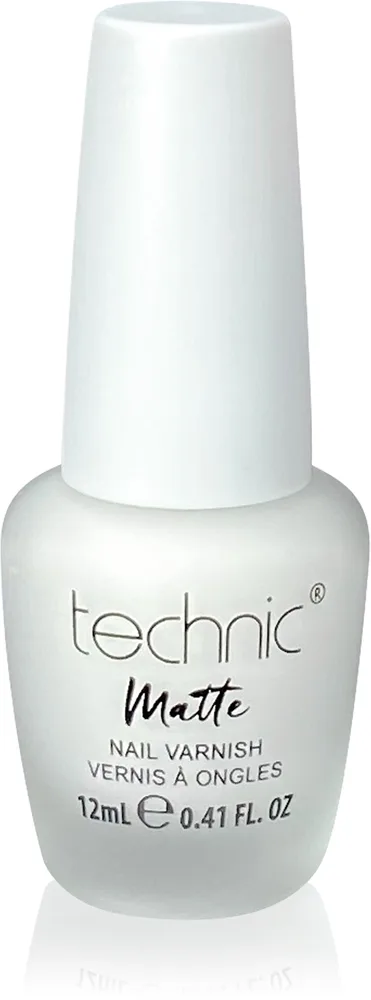 TECHNIC Matte Nail Polish White - 12 ml.