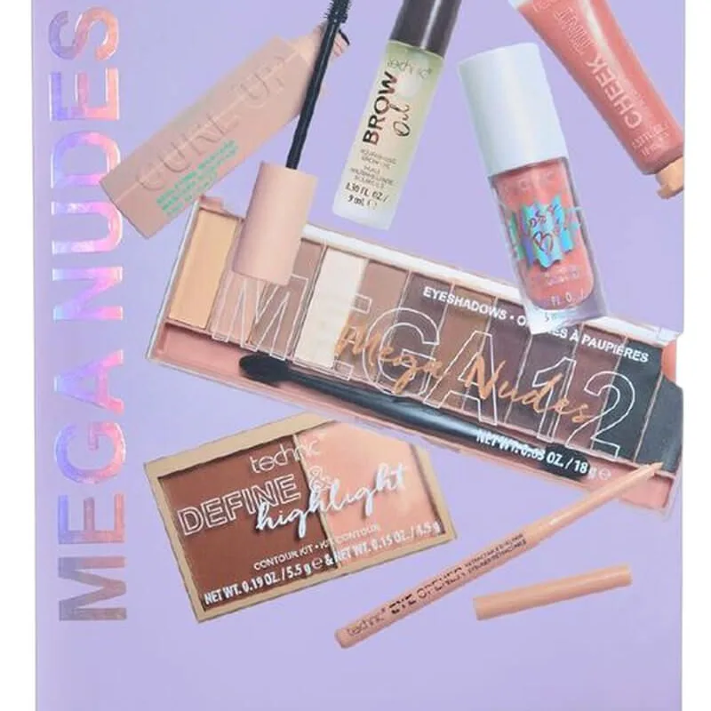 Technic Mega Nudes 7 Piece Beauty Gift Set 344 g