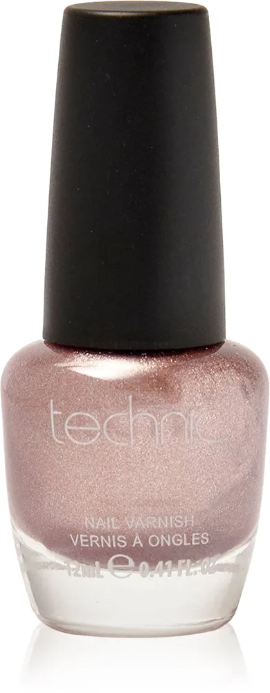 Technic Cosmetics Nail Varnish Hurtigttørrende neglelak Skygge Seashell 12 ml