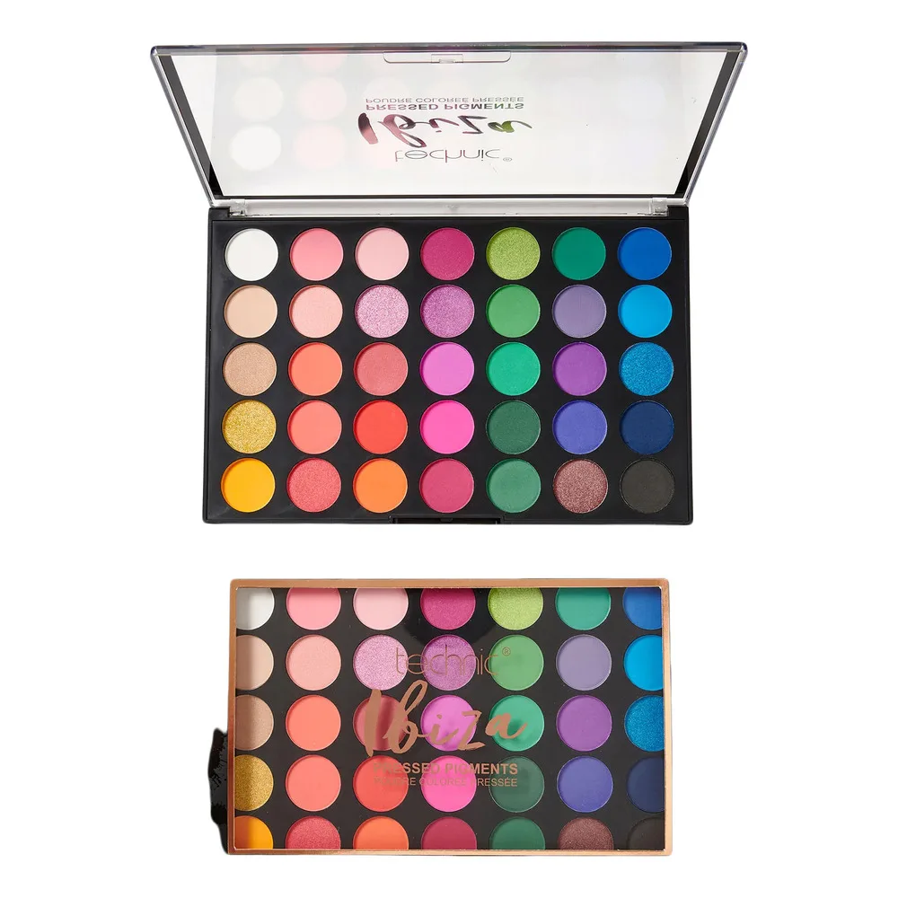 Technic Pressed Pigments Eyeshadow Palette Ibiza 42 g
