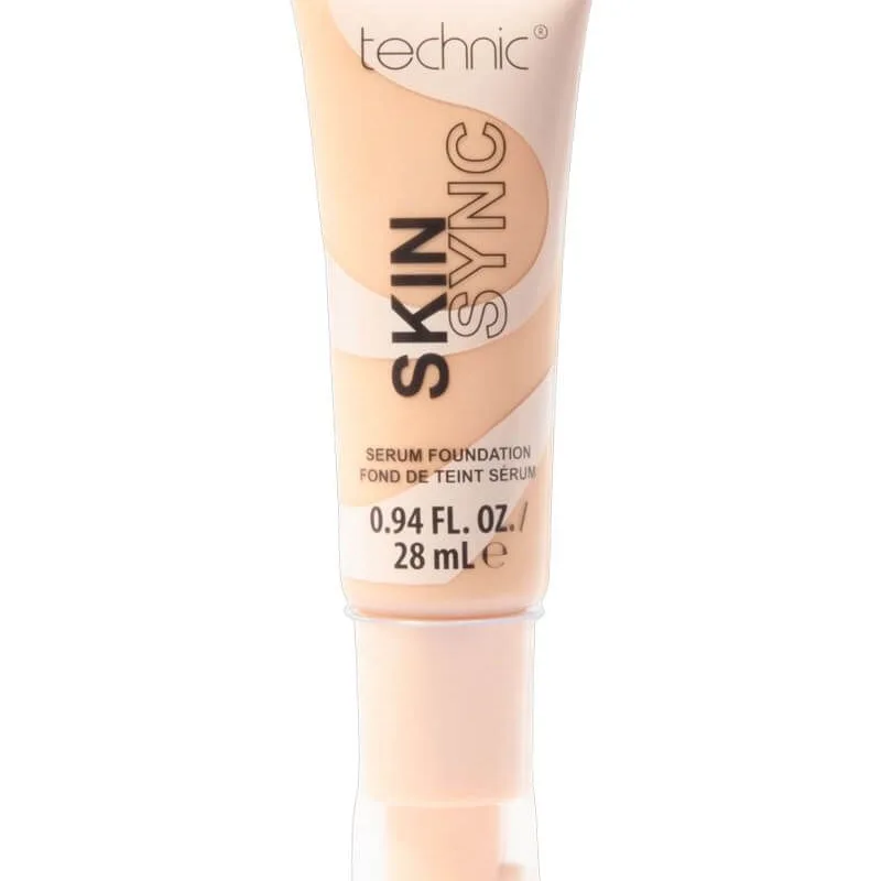Technic Skin Sync Serum Foundation - Honey 28 ml