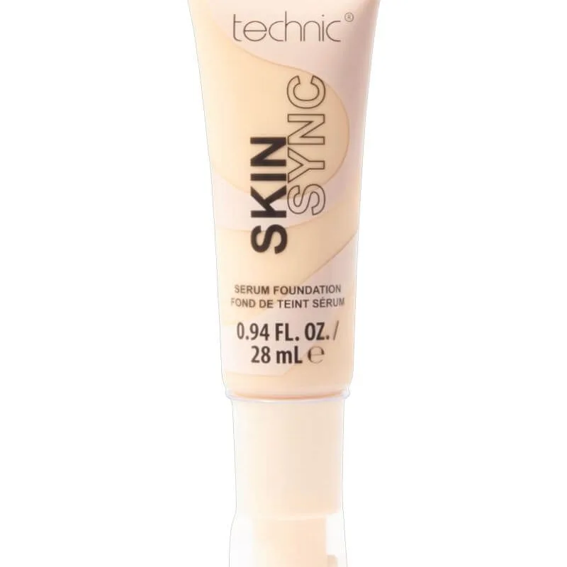 Technic Skin Sync Serum Foundation - Porcelain 28 ml