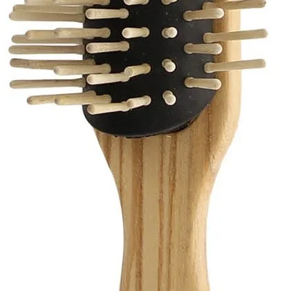 Tek Big Curved Row Brush With Short Wooden Pins