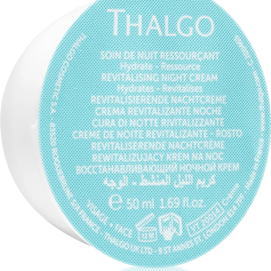 Thalgo Source Marine Revitalising Night Cream Revitaliserende natcreme Genopfyldning 50 ml