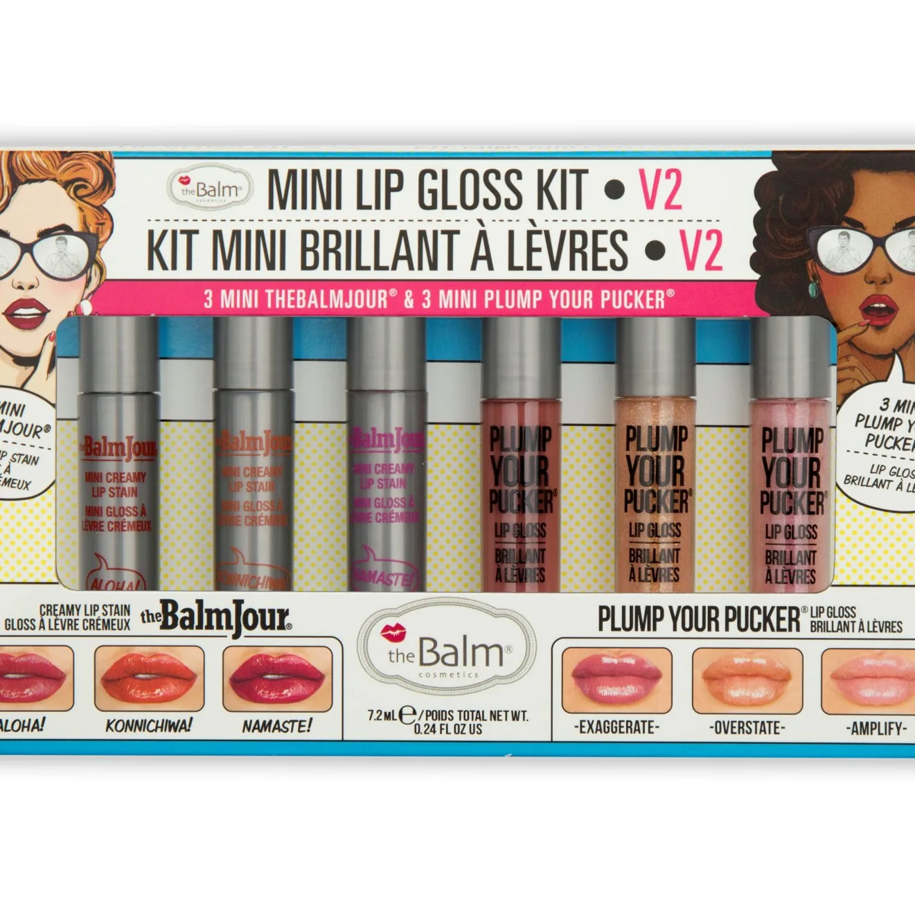 the Balm Mini Lip Gloss Kit Vol. 2