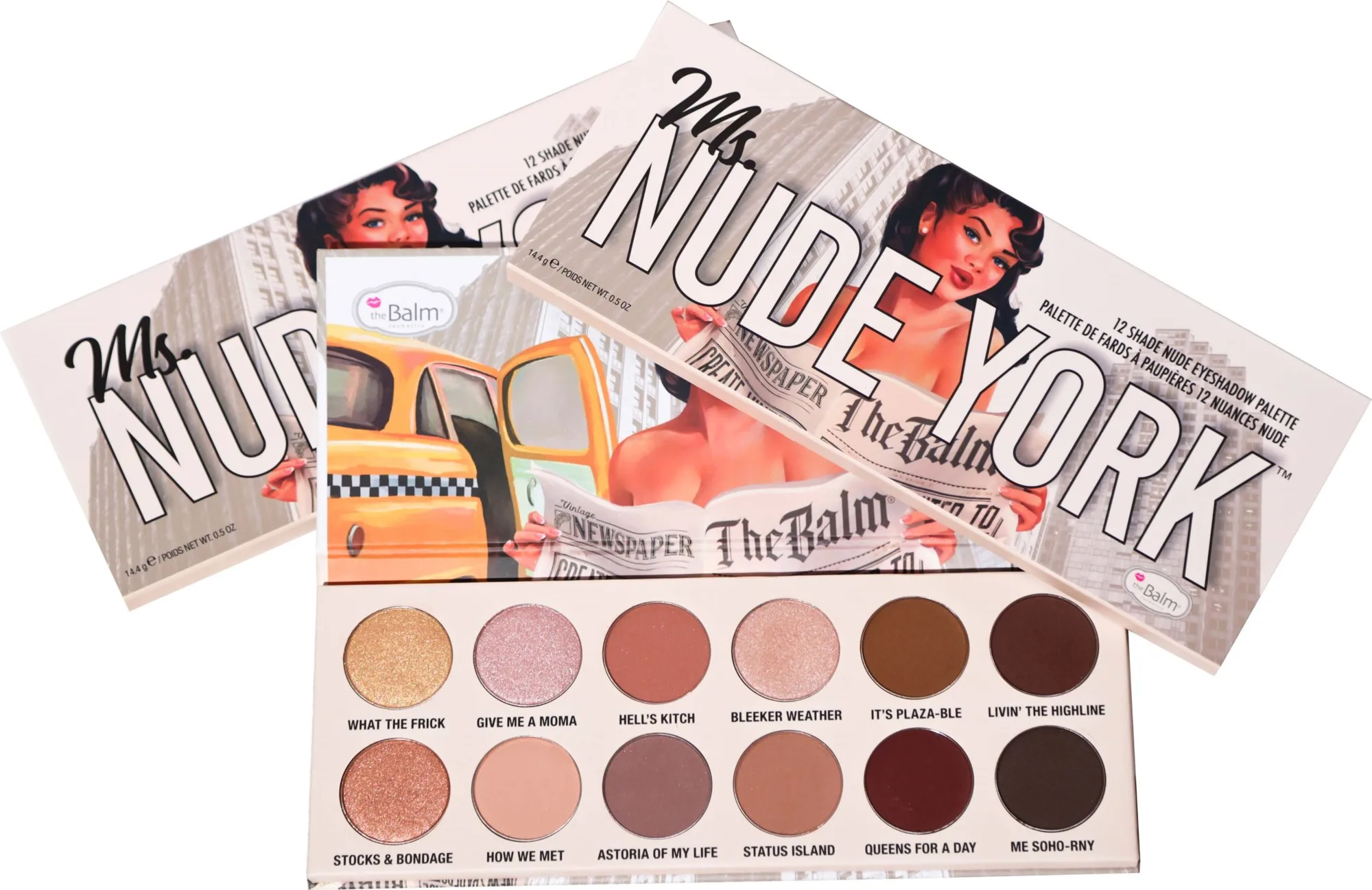 the Balm Ms. Nude York Eyeshadow Palette 14,4 g