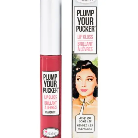 The Balm Plump Your Pucker Lip Gloss - Elaborate 7 ml