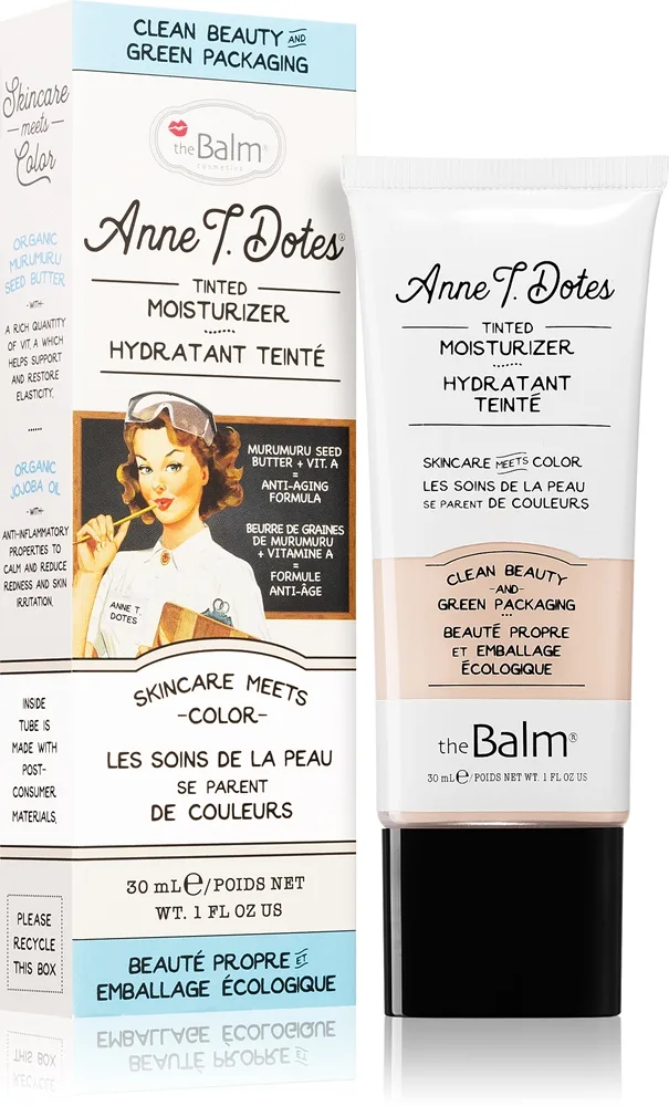 theBalm Anne T. Dotes® Tinted Moisturizer Farvet fugtende creme Skygge #42 Deep 30 ml