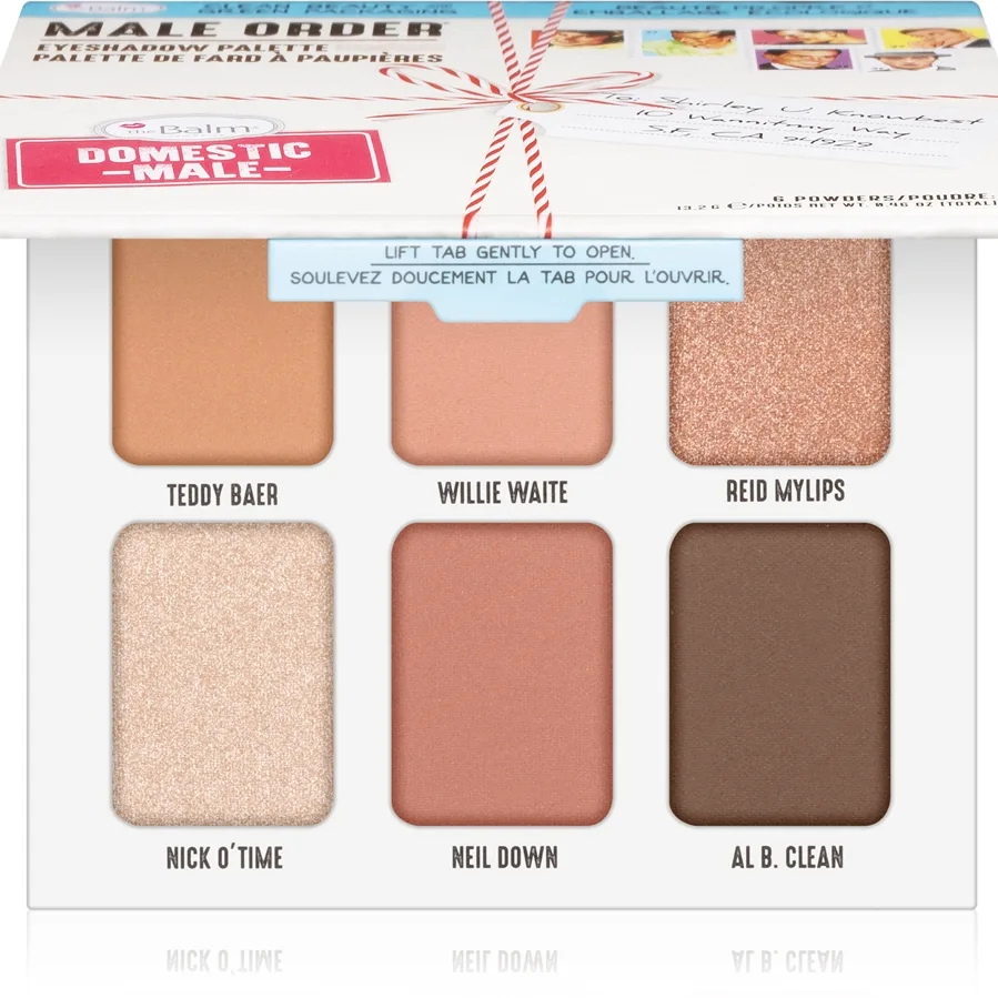 theBalm Male Order® Domestic Male luomiväripaletti 13.2 g