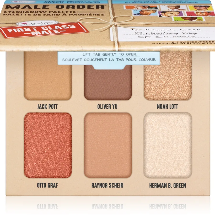 theBalm Male Order® First Class Male luomiväripaletti 13.2 g