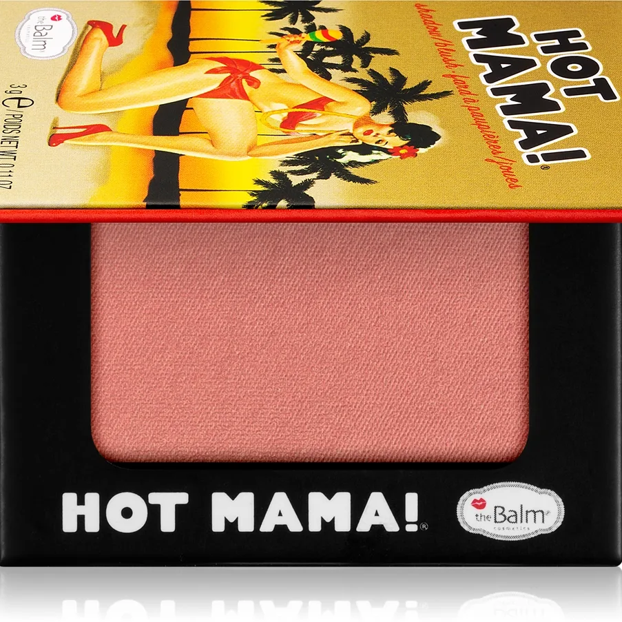 theBalm Mama® Hot poskipuna ja luomivärit yhdessä sävy Beautiful Peachy Pink 2.2 g
