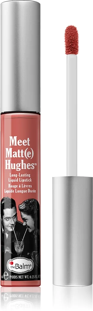 The Balm Meet Matte Hughes Long Lasting Liquid Lipstick - Doting 7 ml