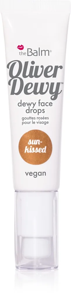 theBalm Oliver Dewy Face Drops Flydende highlighter Skygge Sun-Kissed 28 ml