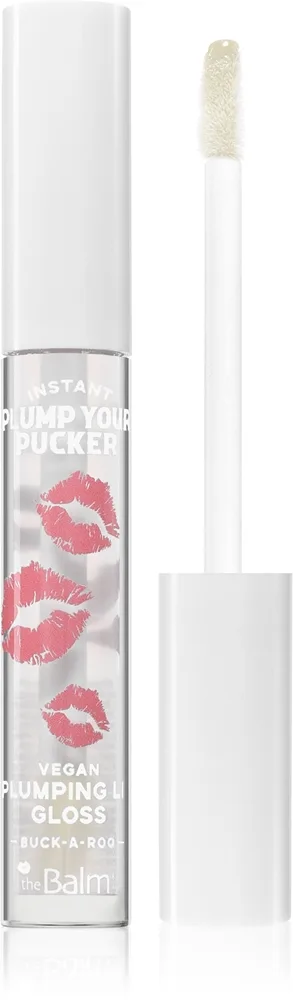theBalm Plump Your Pucker Lip Gloss Volymläppglans Skugga Buck-a-Roo 2.7 ml