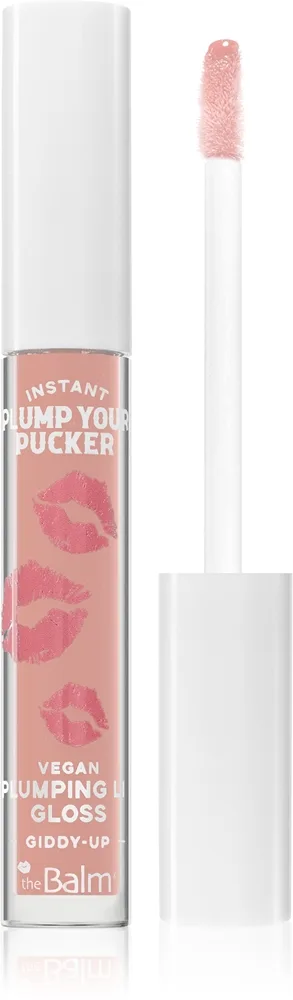 theBalm Plump Your Pucker Lip Gloss Volymläppglans Skugga Giddy-Up 2.7 ml
