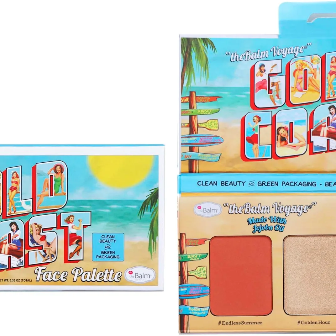 the Balm theBalm Voyage Gold Coast Face Palette