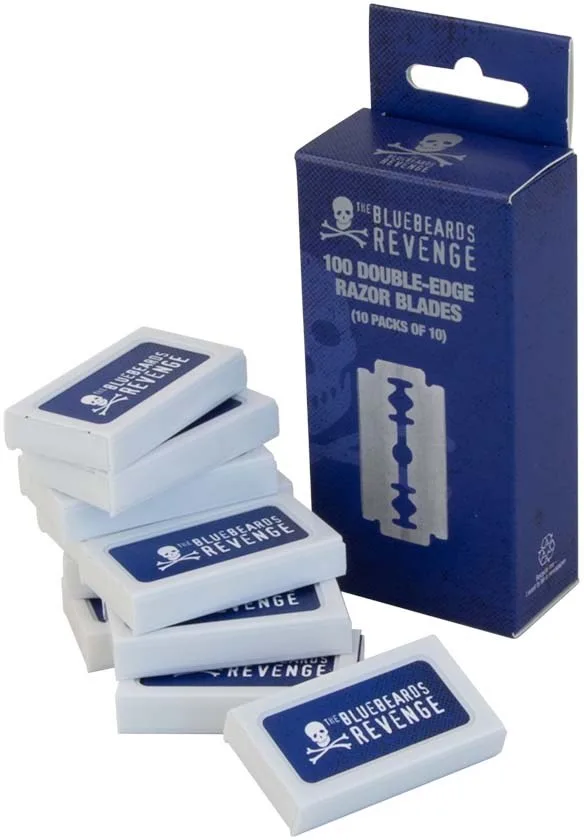 The Bluebeards Revenge Double Edge Razor Blades 100-p 100 stk