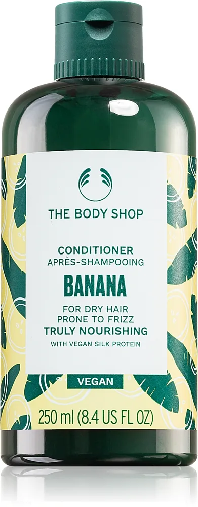 The Body Shop Banana Conditioner kosteuttava hoitoaine kuiville hiuksille 250 ml