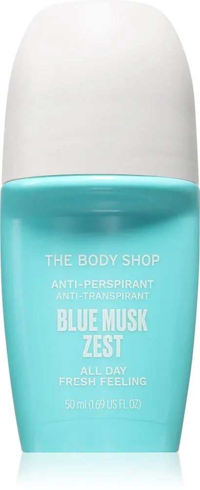 The Body Shop Blue Musk Zest Roll-on antiperspirant 50 ml