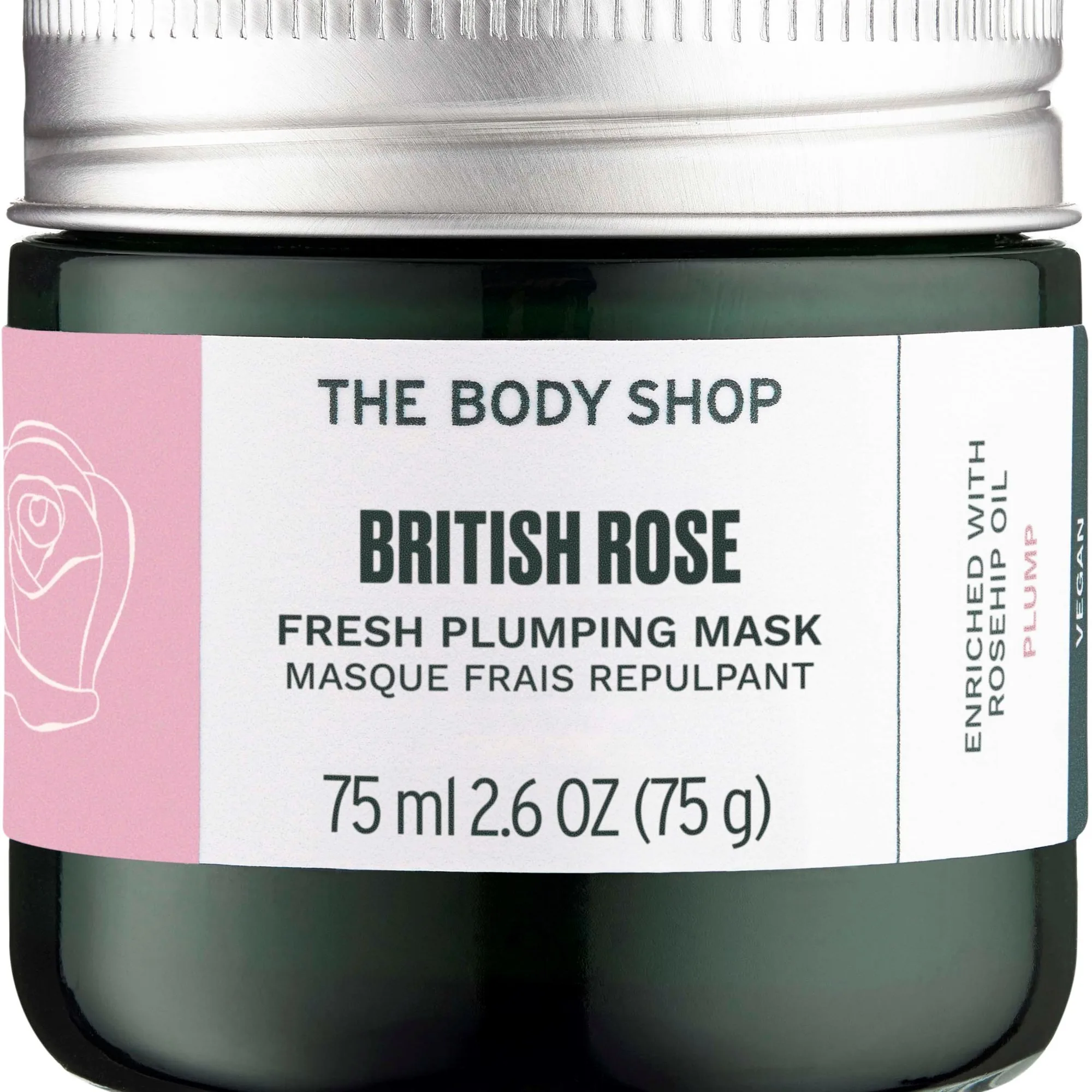 The Body Shop British Rose Fresh Plumping Mask 75 ml