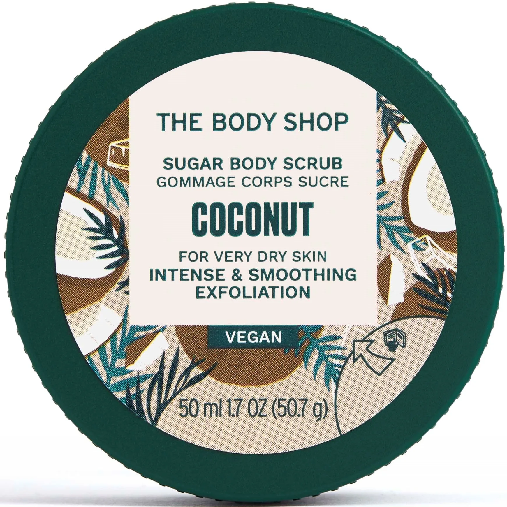 The Body Shop Coconut Body Scrub Bodyskrub med kokos 50 ml