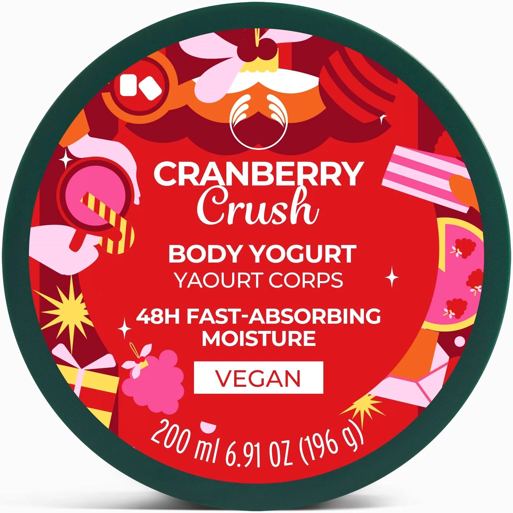 The Body Shop Cranberry Crush Body Yogurt 200 ml