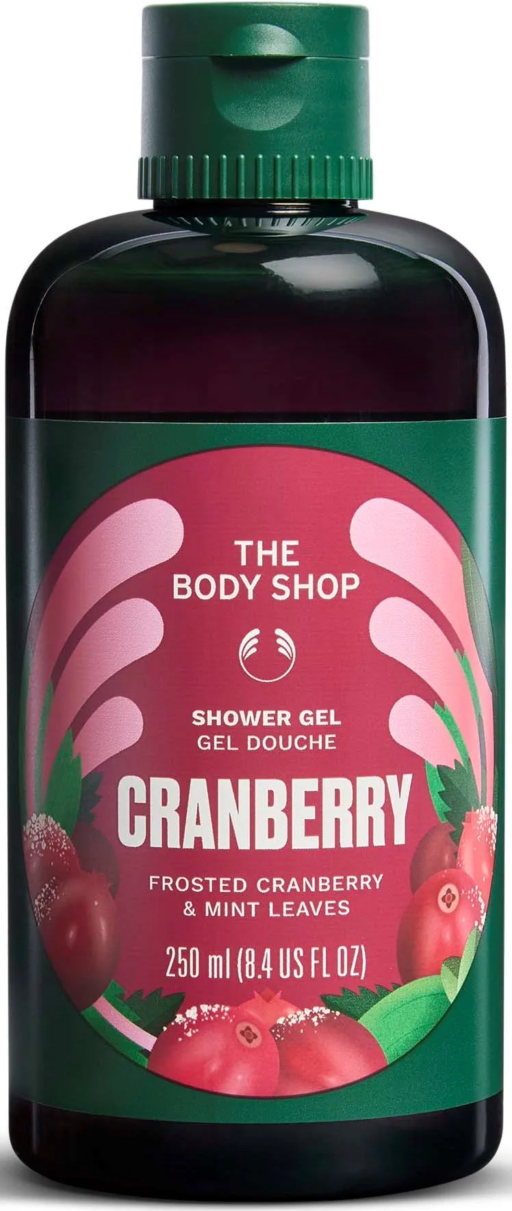 The Body Shop Cranberry Frosted Cranberry & Mint Leaves Shower Gel 250 ml