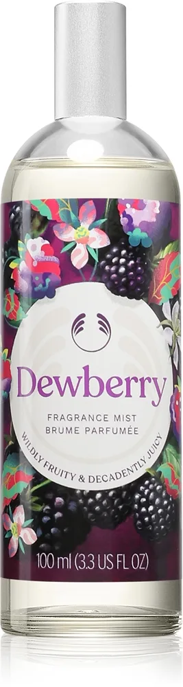 The Body Shop Dewberry Fragrance Mist vartalosuihke naisille 100 ml