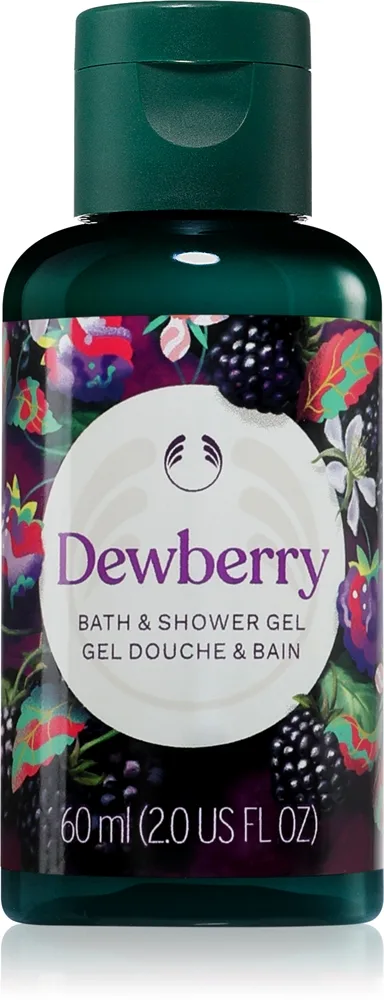 The Body Shop Dewberry Shower Gel hajustettu suihkugeeli 60 ml