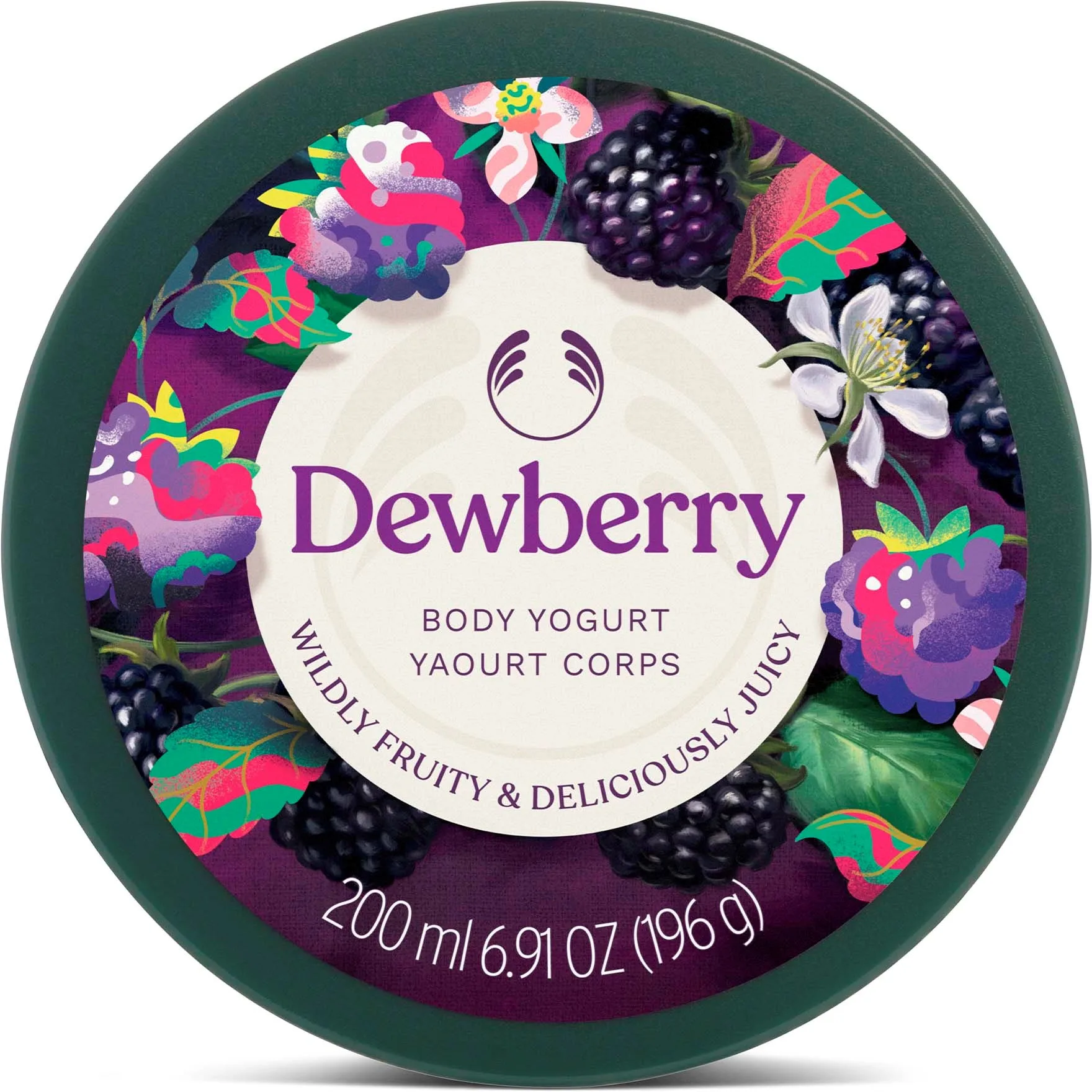 The Body Shop Dewberry Body Yogurt vartalojogurtti 200 ml