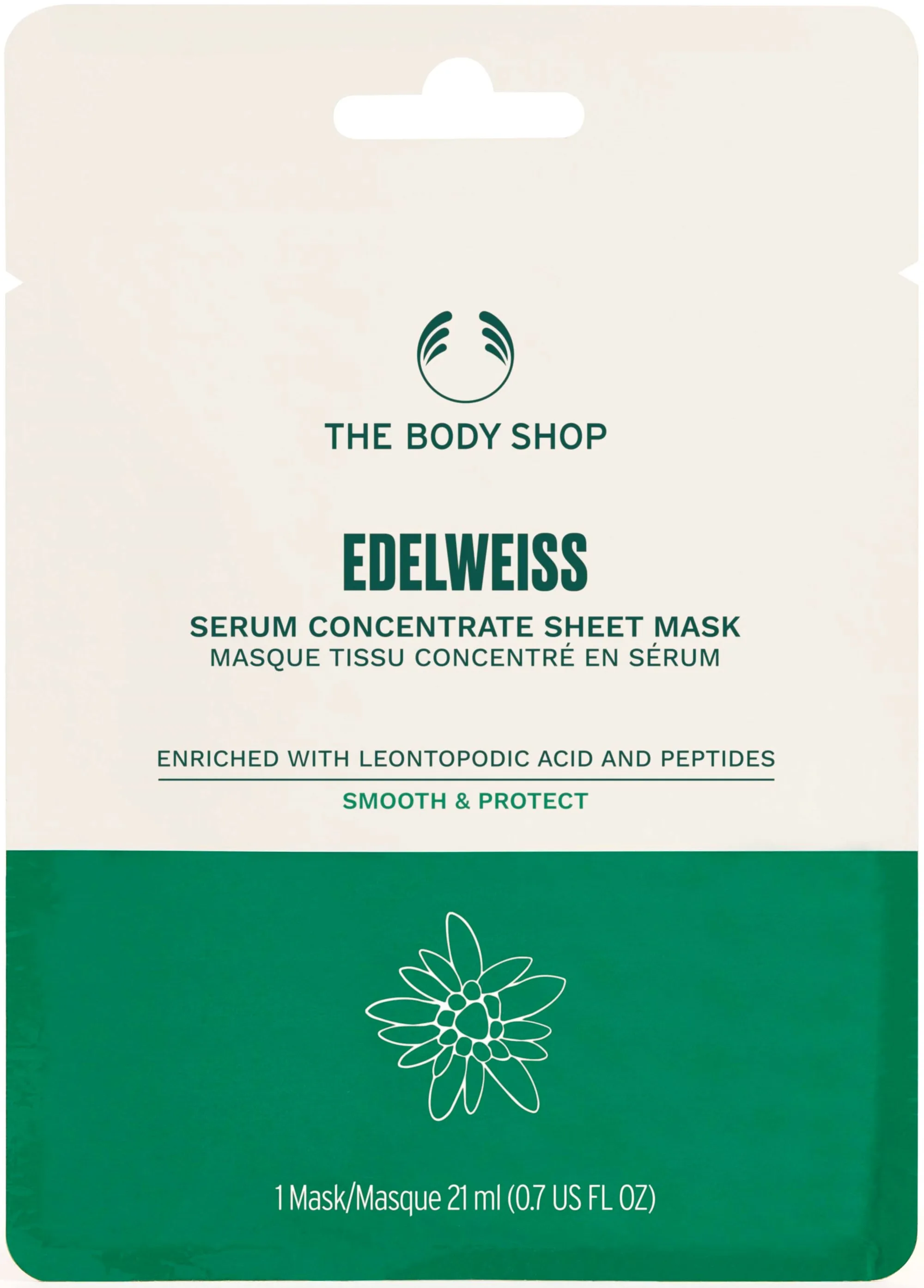 The Body Shop Edelweiss Sheet Mask 21 ml