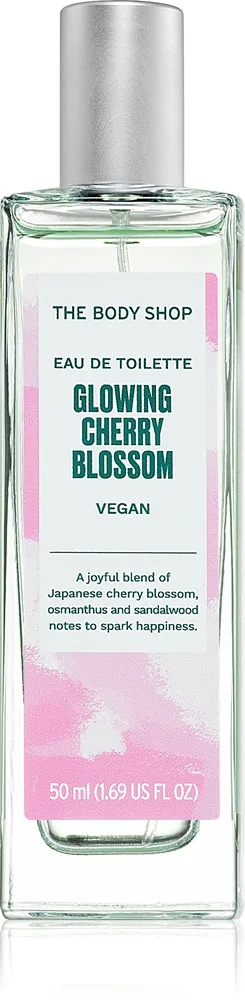 The Body Shop Glowing Cherry Blossom Eau de Toilette -tuoksu kukkaistuoksu naisille 50 ml