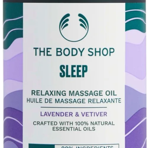 The Body Shop Lavender & Vetiver Wellness Sleep Relaxing Massage Oil 100 ml