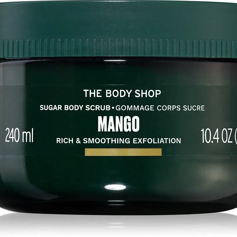 The Body Shop Mango Body Scrub Opfriskende kropsskrub Med mangoolie 240 ml