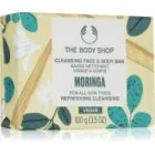 The Body Shop Moringa Cleansing Bar Tvålbit för ansikte och kropp 100 g