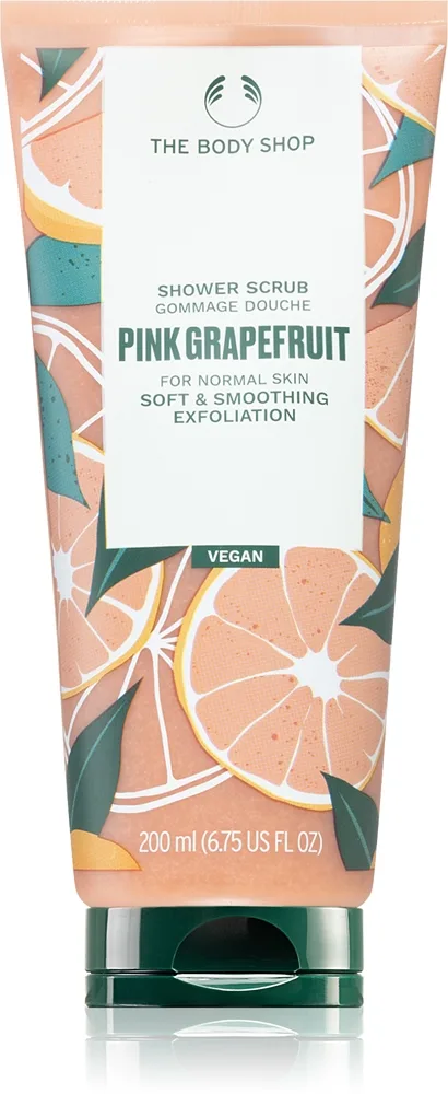 The Body Shop Pink Grapefruit Shower Scrub Duschpeeling för kroppen 200 ml