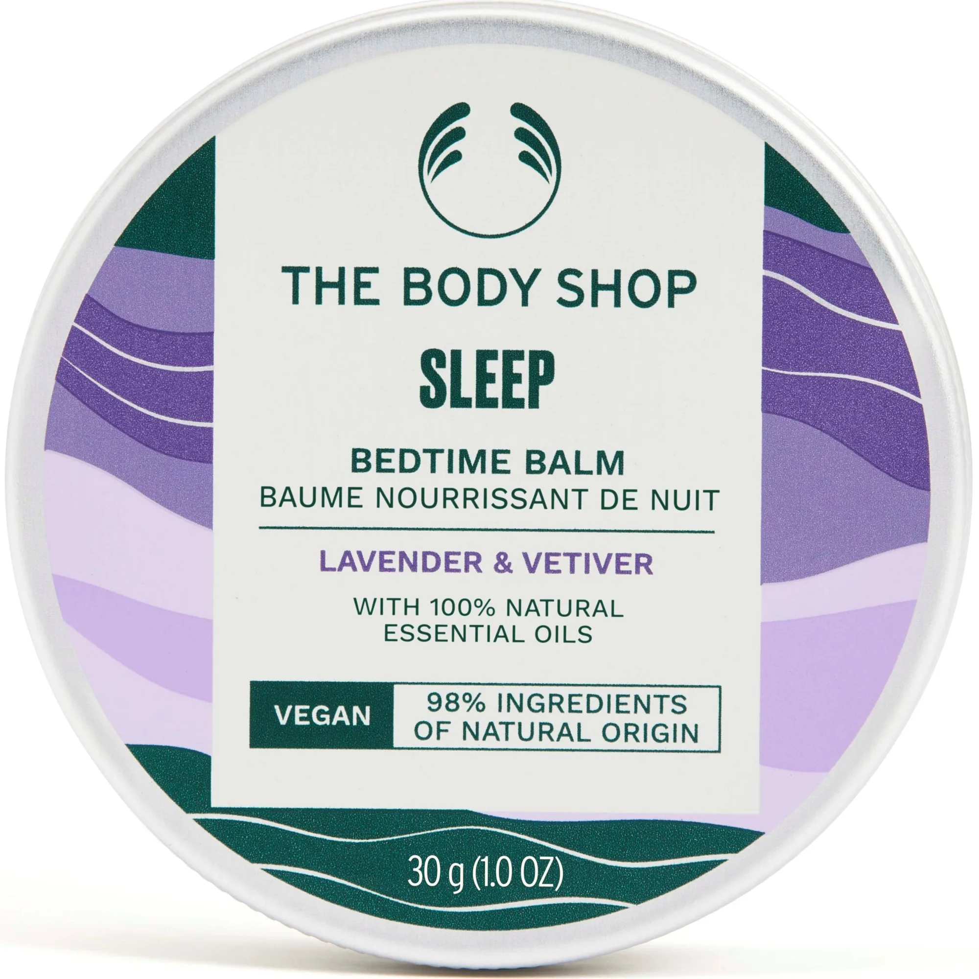 The Body Shop Sleep Lavander & Vetiver Natbalsam Til tør hud 30 g