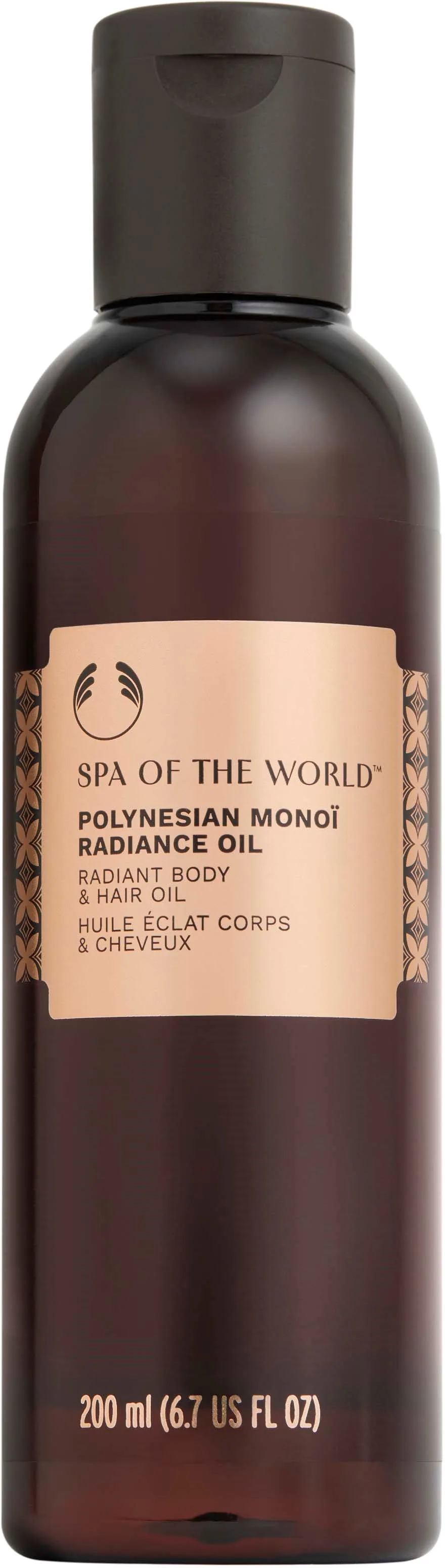 The Body Shop Spa of The World Polynesian Monoi Radiance Oil 200 ml