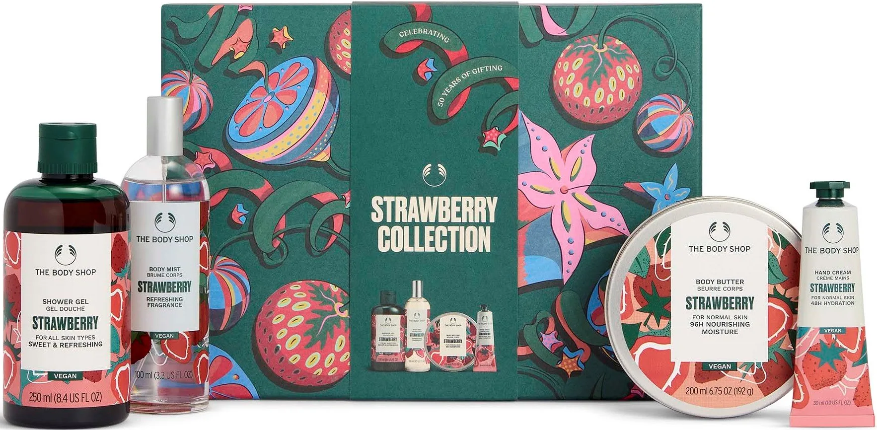 The Body Shop Strawberry Collection