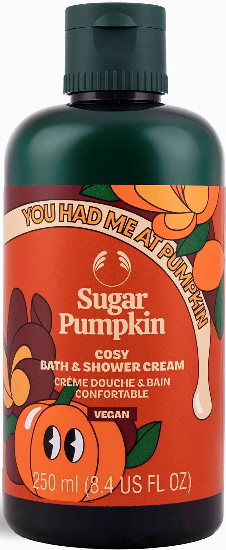 The Body Shop Sugar Pumpkin Bath & Shower Cream 250 ml