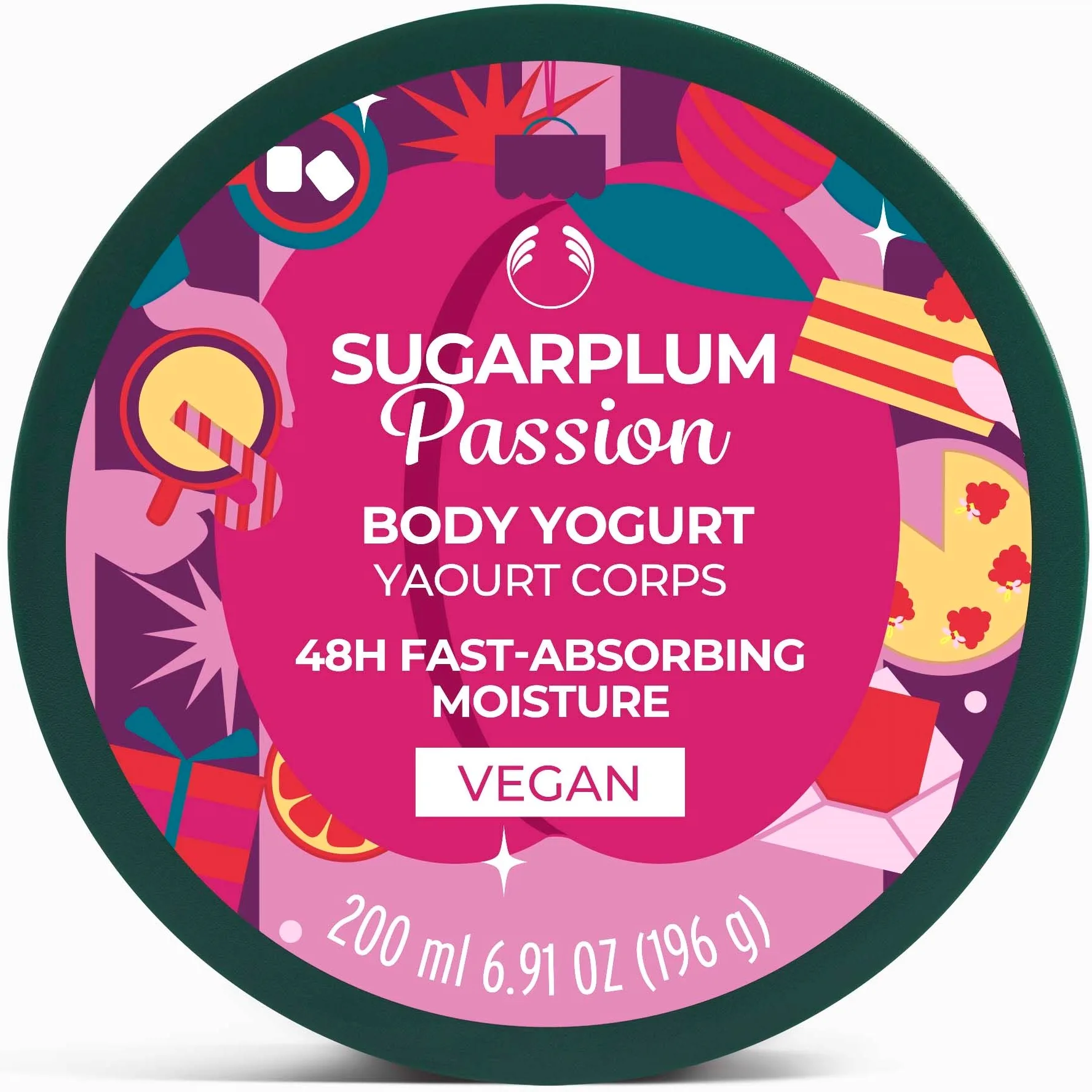 The Body Shop Sugarplum Passion Body Yogurt 200 ml