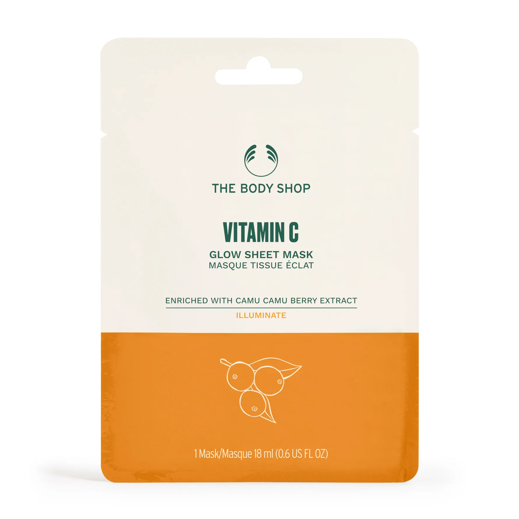 The Body Shop Vitamin C Glow Sheet Mask 18 ml