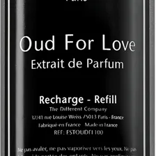 The Different Company Oud For Love Eau de Parfum Påfyllning Unisex 100 ml